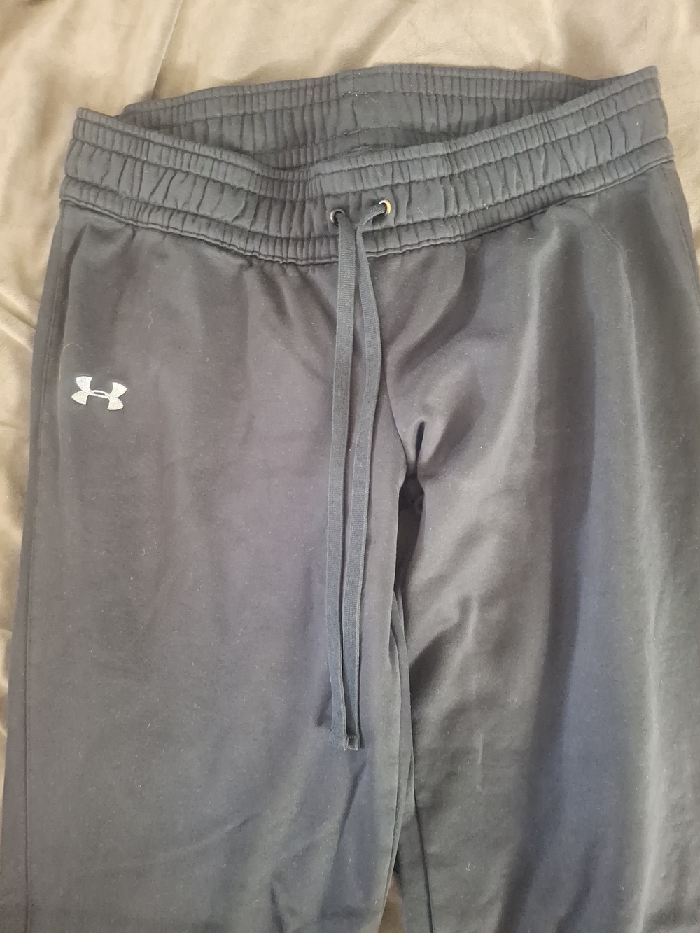 Under Armour Black Athletic Joggers with Drawstring